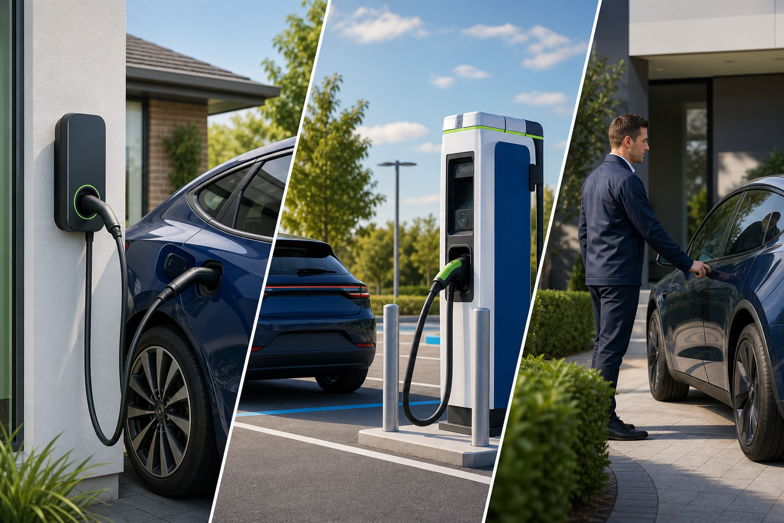 The Complete Guide to EV Charging: Home, Public, and Concierge Services Compared